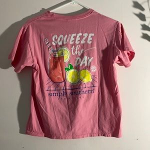 Pink Simply Southern Lemonade Tee